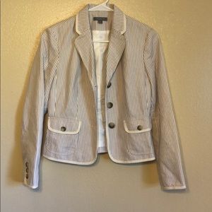 💥4/$20💥 Ann Taylor light purple striped blazer